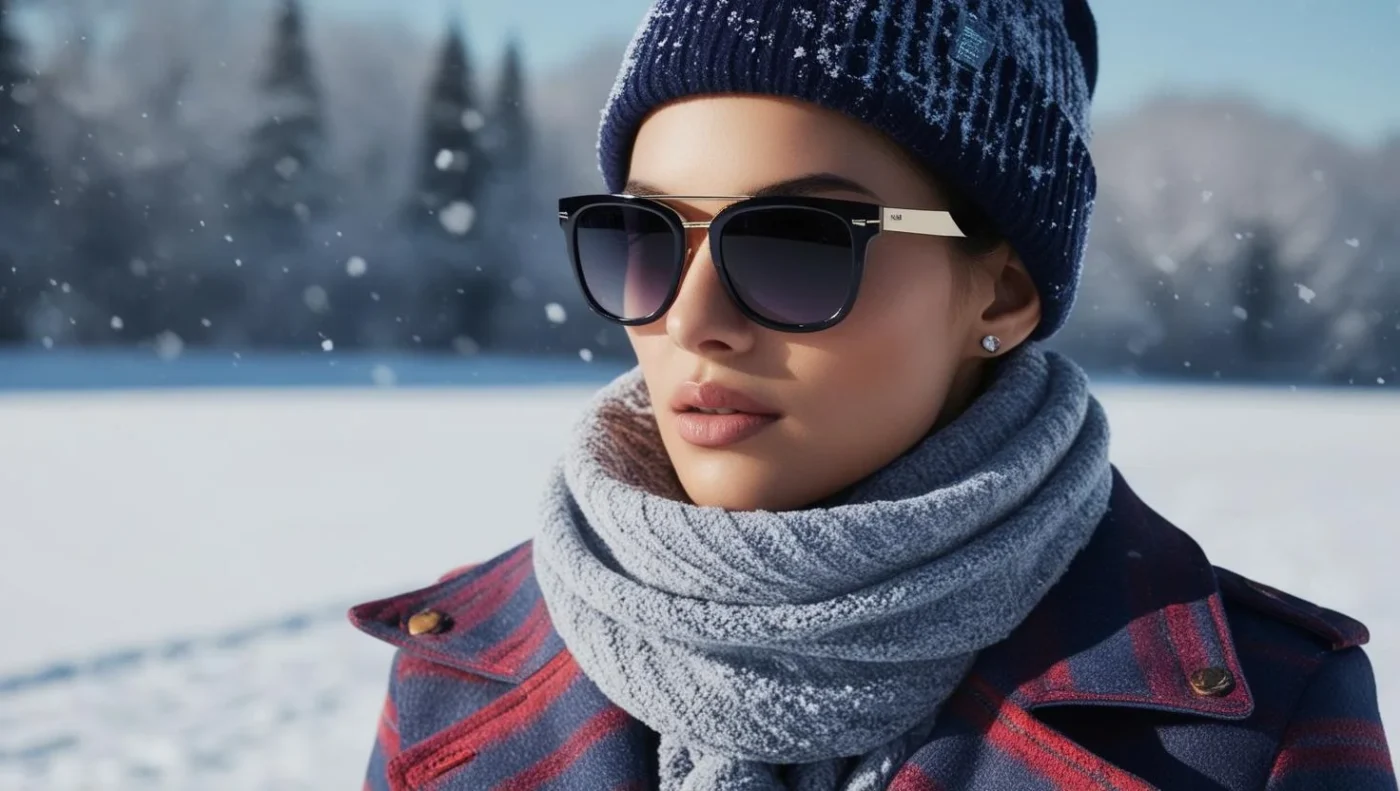 sunglasses in winter